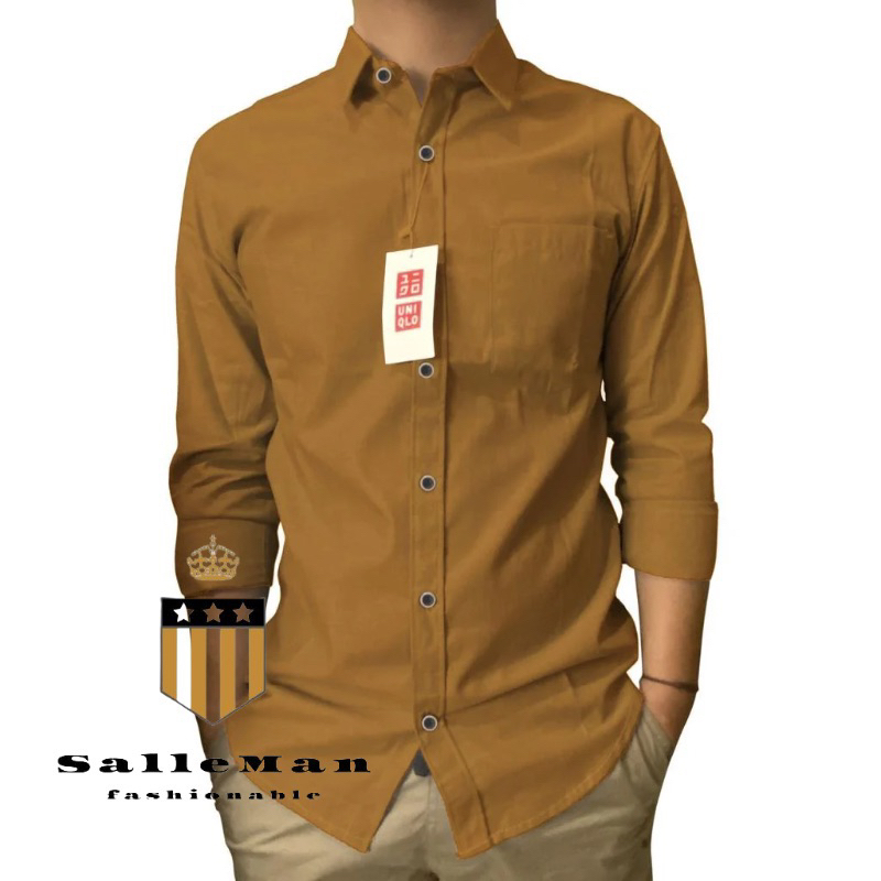 kemeja basic uniqlo