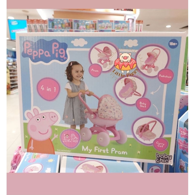 My first on sale peppa pig pram