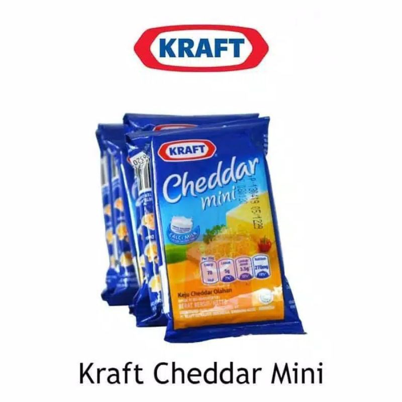 Jual 1 Renceng Kraft Cheddar Isi 8 Pcs x 30 Gram | Shopee Indonesia