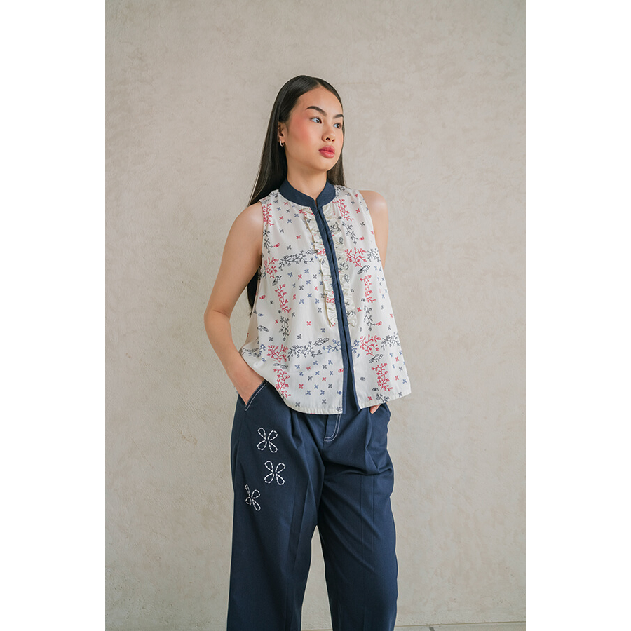 Jual bateeq batik atasan wanita GANA NONA TOP | Shopee Indonesia