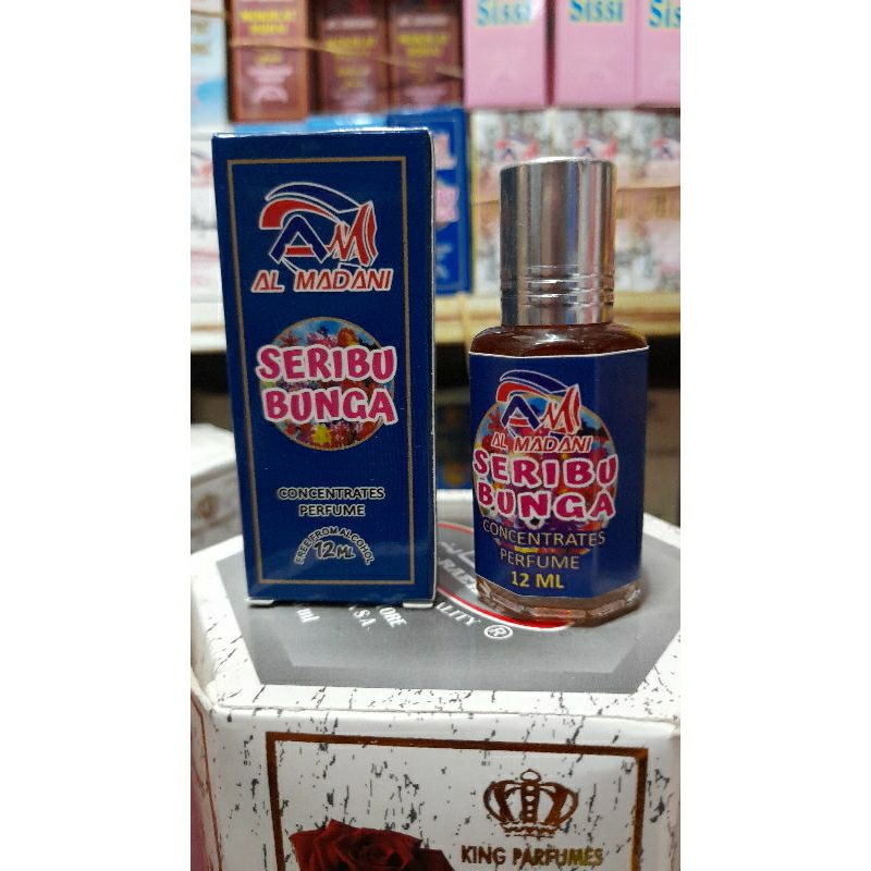 Jual ORIGINAL SERIBU BUNGA PREMIUM QUALITY PARFUM AL MADANI | Shopee ...