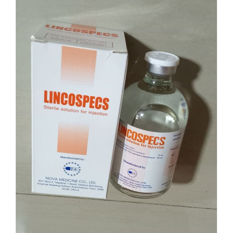 Jual LINCOSPECS ( 100ml ) LINCOSPEC dus free injection 1ml Obat Ayam ...