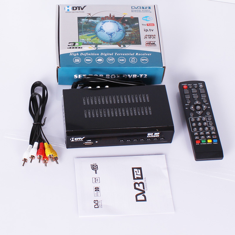 Imagen del producto Decodificador DVB T2 TV Digital - STB+RCA 3