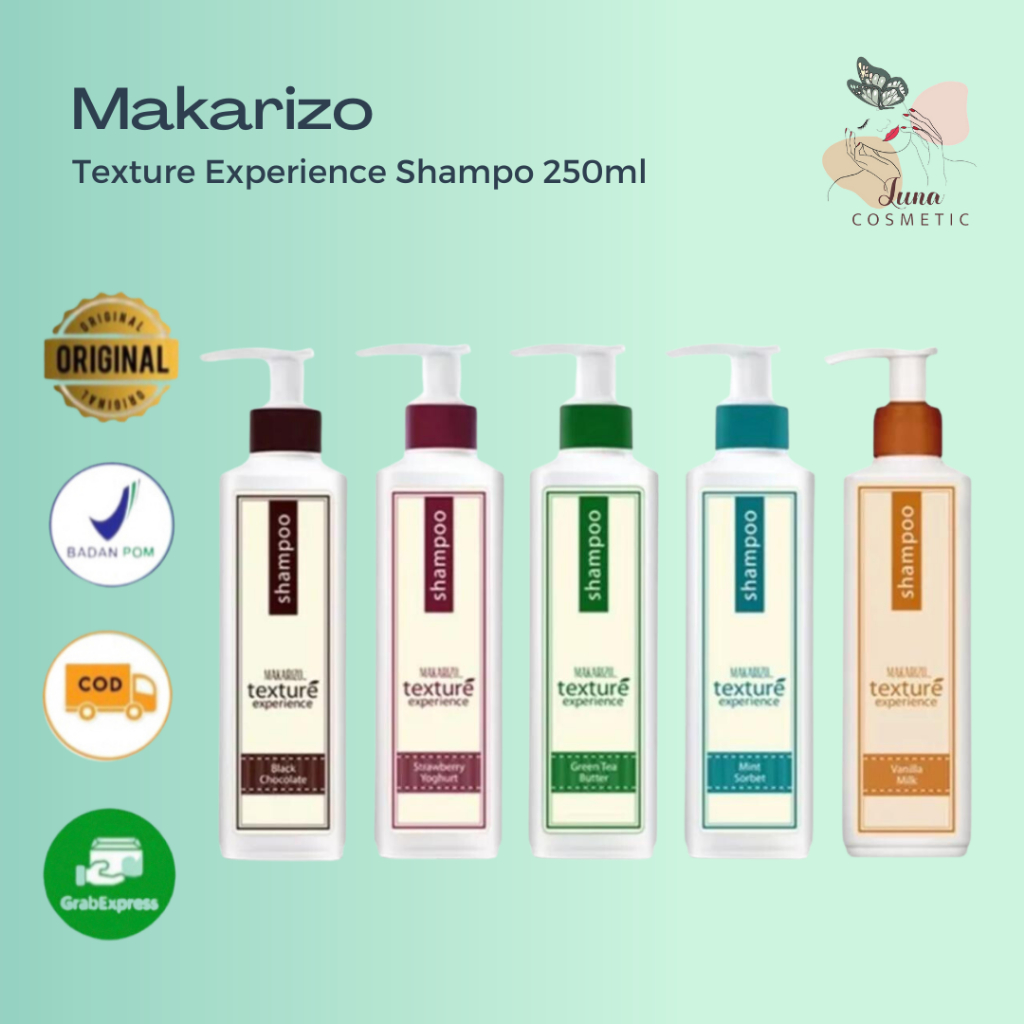 Jual Makarizo Professional Texture Experience Shampoo 250ml Shopee Indonesia 