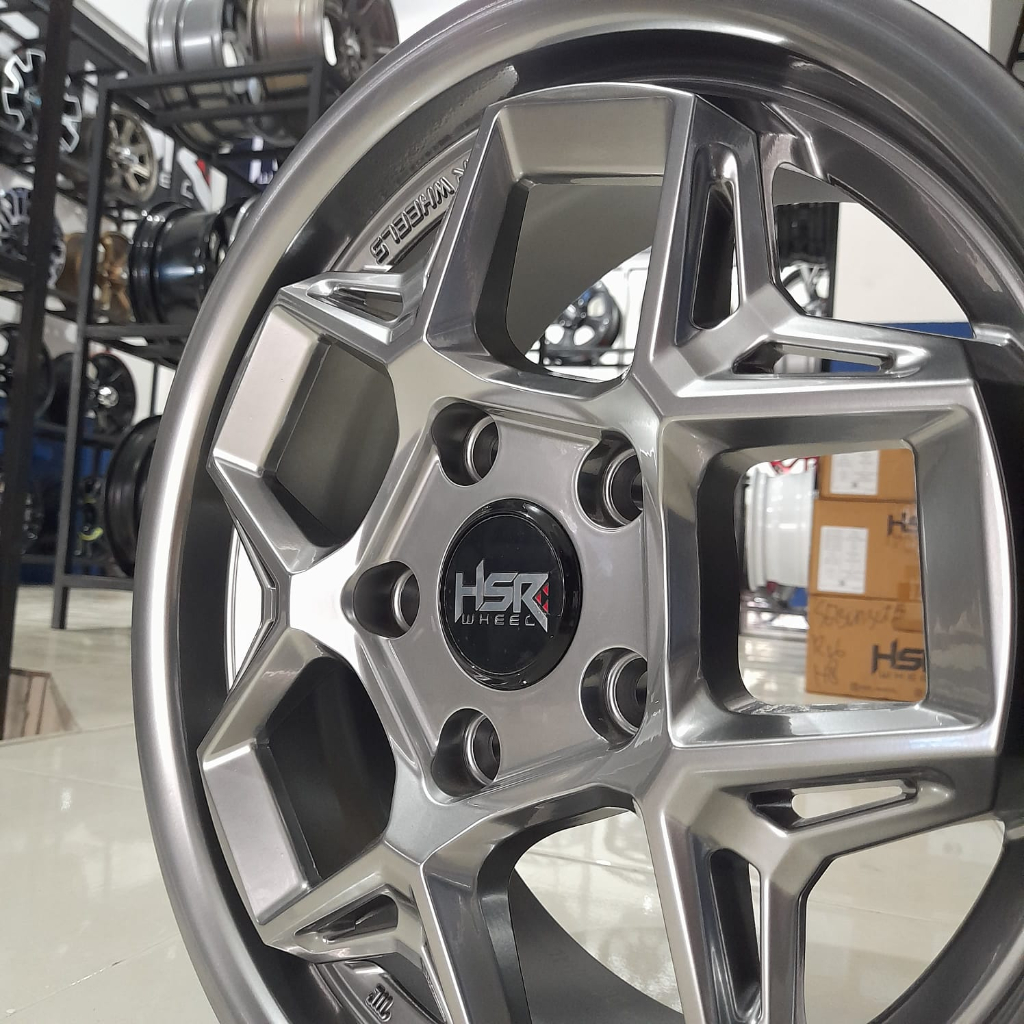 Jual velg mobil ring 15 HSR WASILE R15 buat ertiga innova grandmax ...