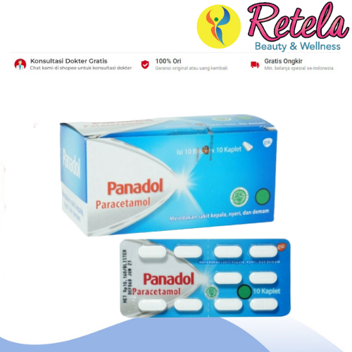 Jual Panadol Caplet Blister 10 Tablet | Shopee Indonesia