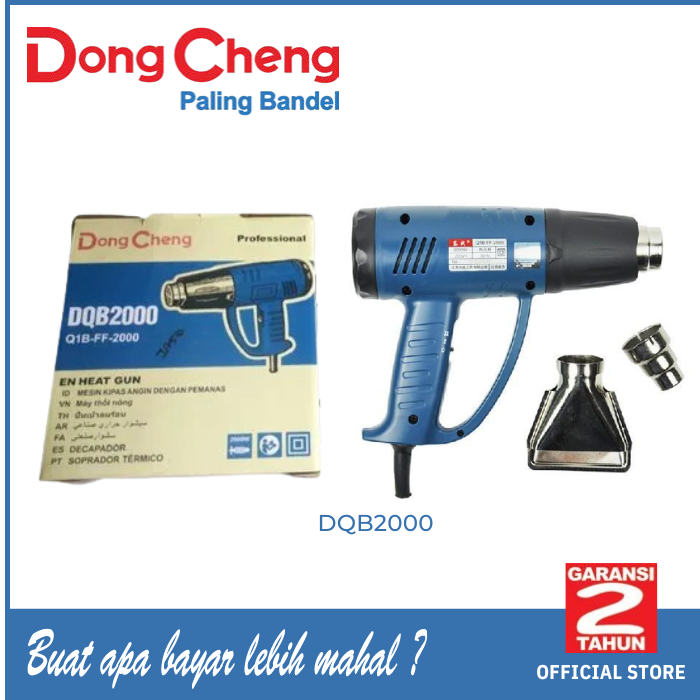 Jual Mesin Pemanas Heat Gun Dongcheng DQB2000 | Shopee Indonesia