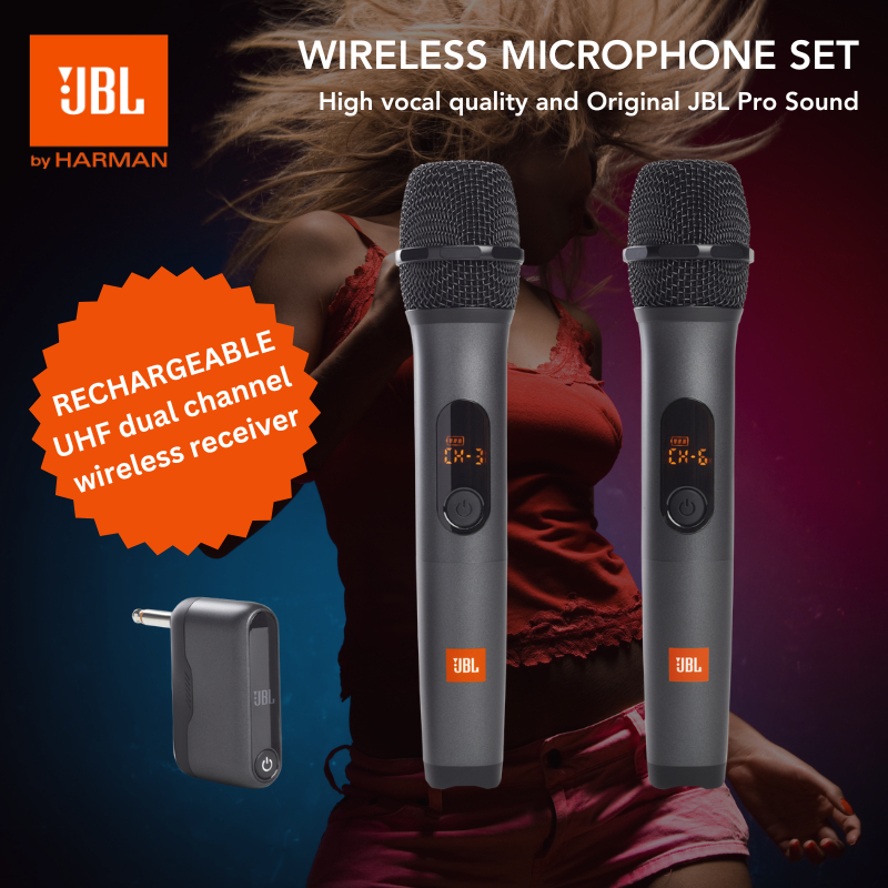 Jual JBL Wireless Microphone Set | Shopee Indonesia