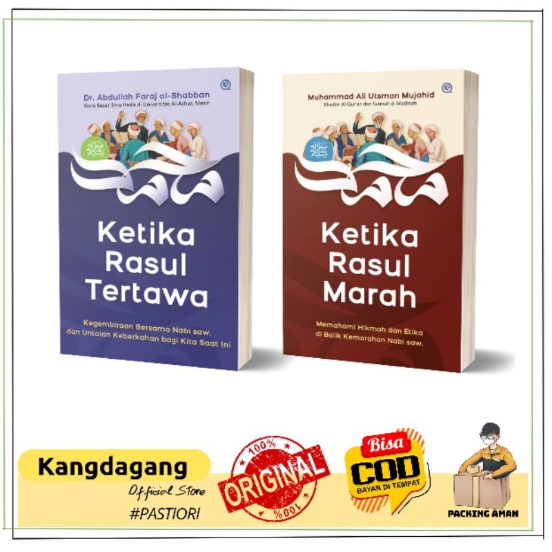 Jual Ketika Rasul Marah Dan Ketika Rasul Tertawa (2 Buku Bisa Dibeli ...