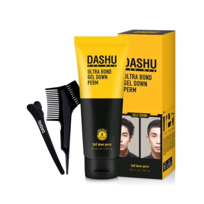 Jual Dashu Ultra Bond Gel Down Perm Kit Hair Original Korea | Shopee ...