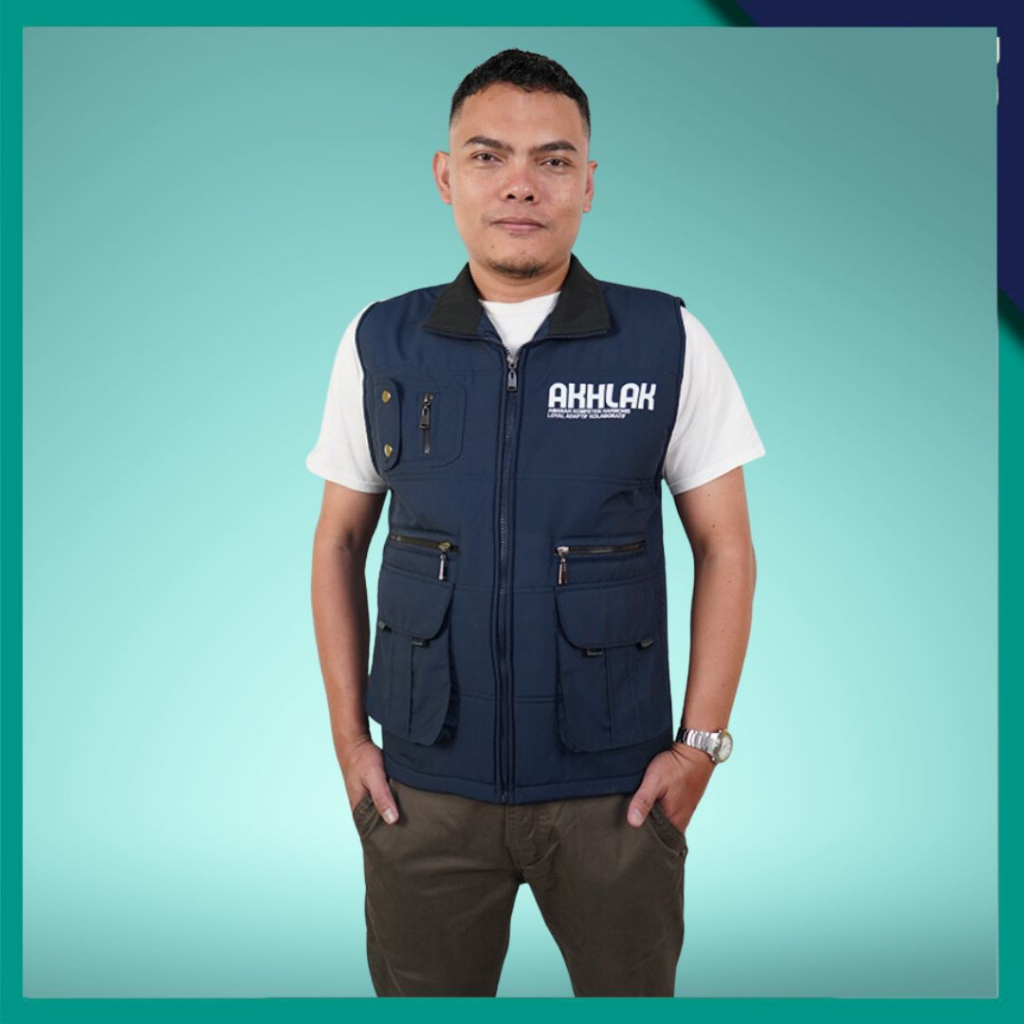 Jual Custom Vest Rompi Best Seller Staylish Rompi Cargo Biker Engineer ...