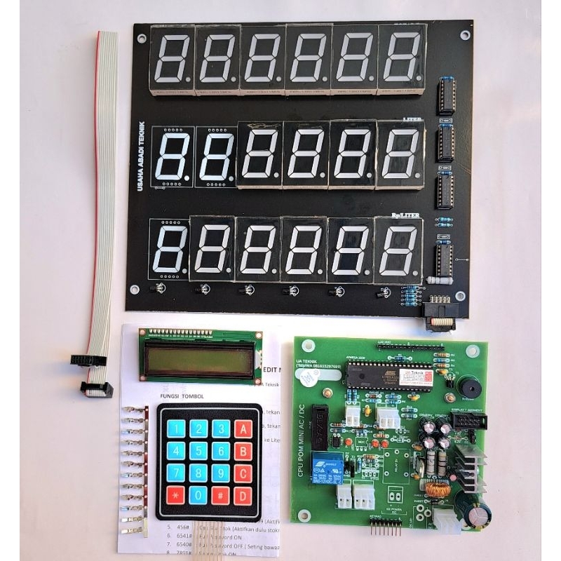 Jual CPU AC pom mini pertamini dan DISPLAY BIRU | Shopee Indonesia