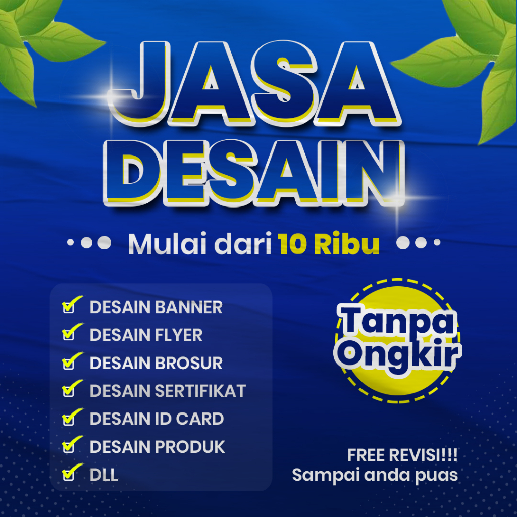 Jual Jasa Desain Grafis Desain Banner Spanduk Poster Pamflet Dll Shopee Indonesia