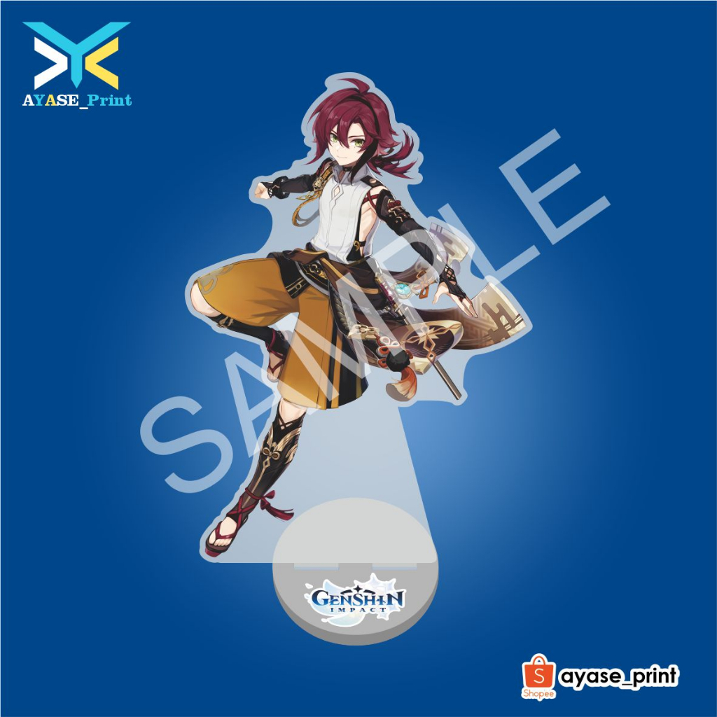 Jual GENSHIN IMPACT INAZUMA Akrilik Standee Aether Ayaka Ayato Childe ...