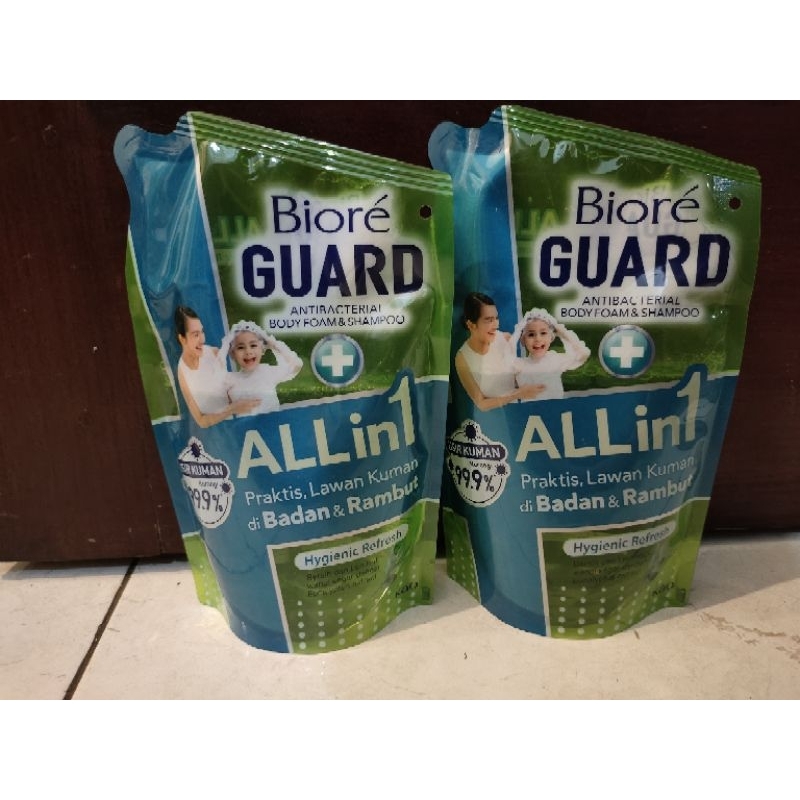 Jual Biore Guard All in 1 Hygienic Refresh 400ml | Shopee Indonesia