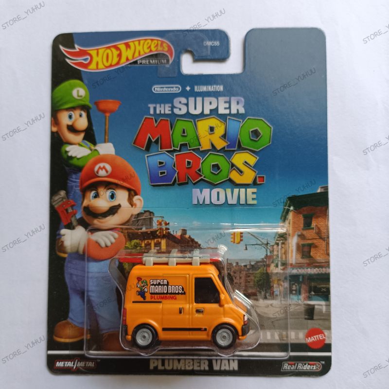 Jual PLUMBER VAN (MARIO BROS) HOT WHEELS Shopee Indonesia