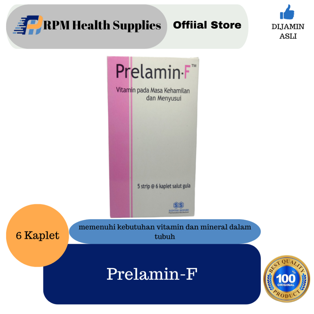 Jual Prelamin-F | Multivitamin kesuburan dan Suplemen Ibu Hamil ...