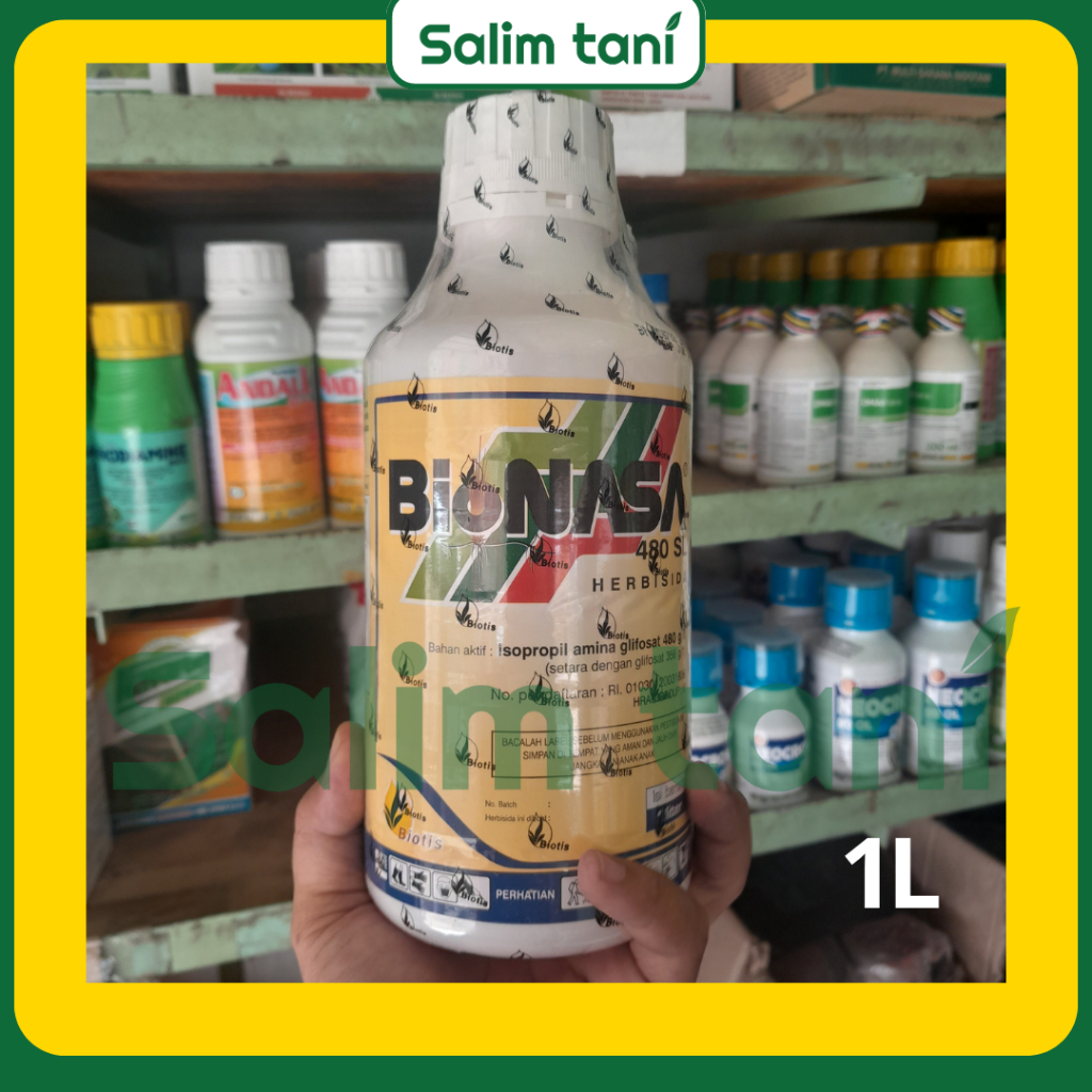 Jual Bionasa 480 Sl 1 Liter Herbisida Racun Rumput Sampai Akar Roundup