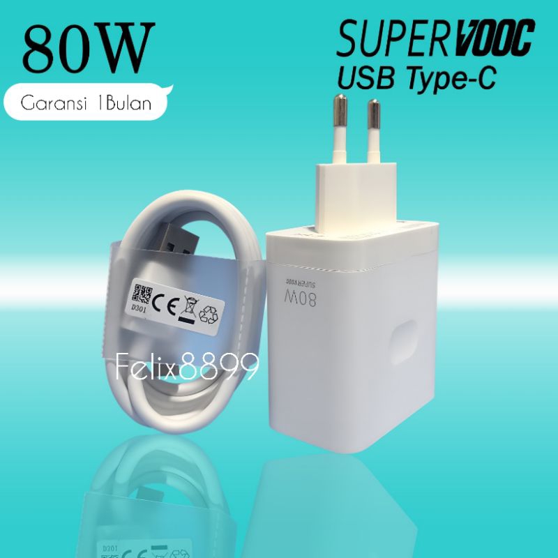 Jual Charger Casan Oppo Reno 8 8t 9 10 Pro 5G Original 80 Watt 80W