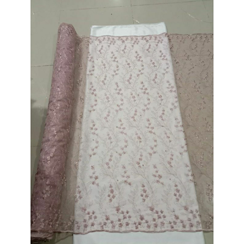 Jual Kain Tile akar mutiara / Kain Tile akar mutiara gliter | Shopee ...