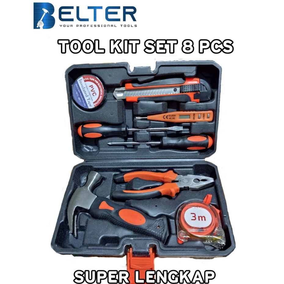 Jual Belter Tool Pcs Set Cocok Untuk Pemakaian Rumah Bisa Dibawa