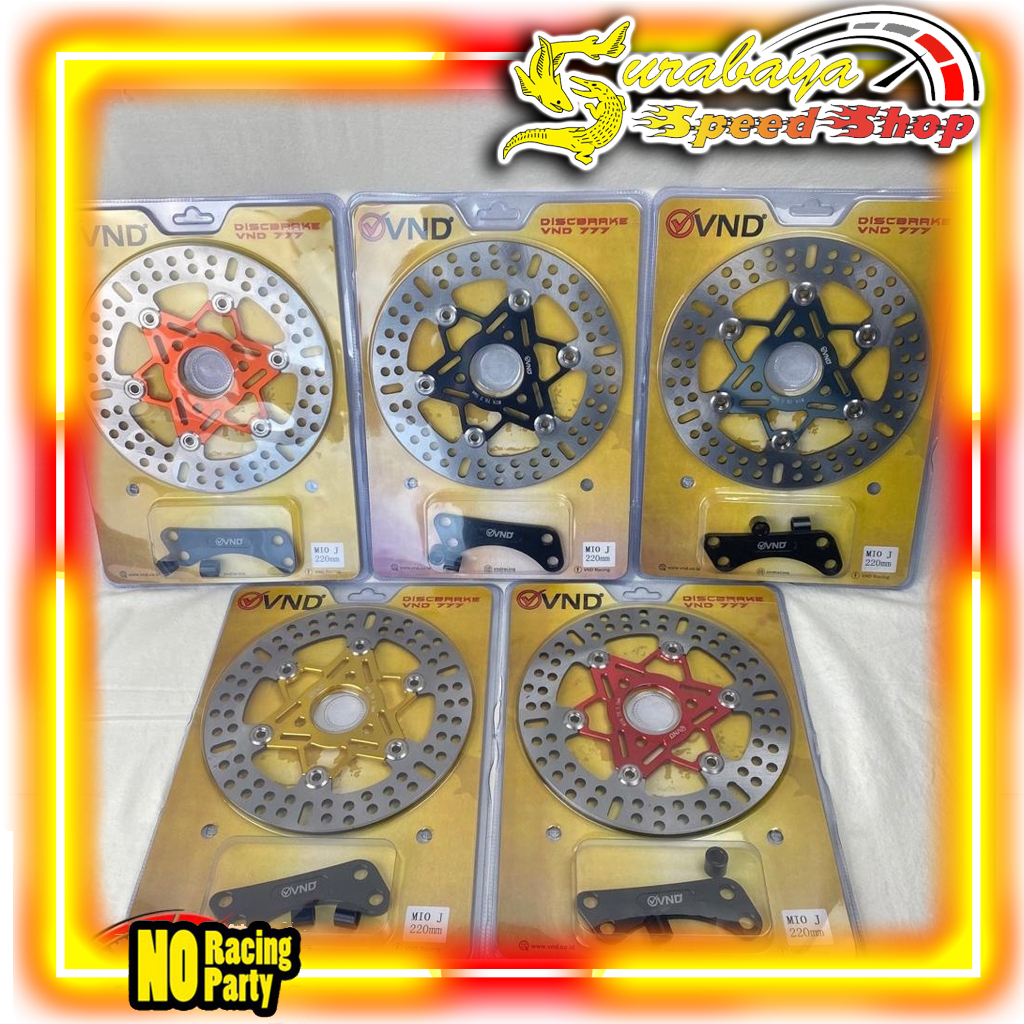 Jual VND Discbrake Piringan Cakram Rem Depan Floating Tipe AK 777 ...