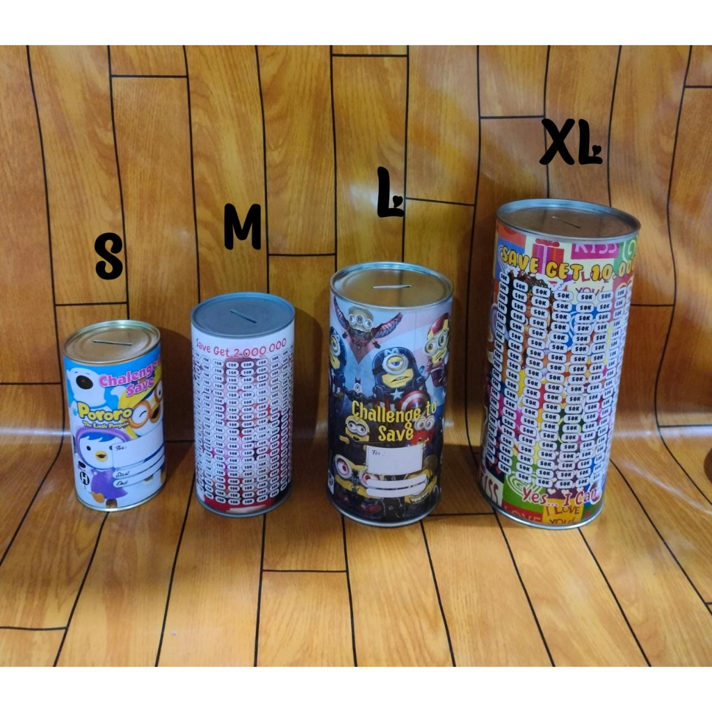 Jual Celengan Target / Celengan Terbaru / Celengan Viral Ukuran JUMBO