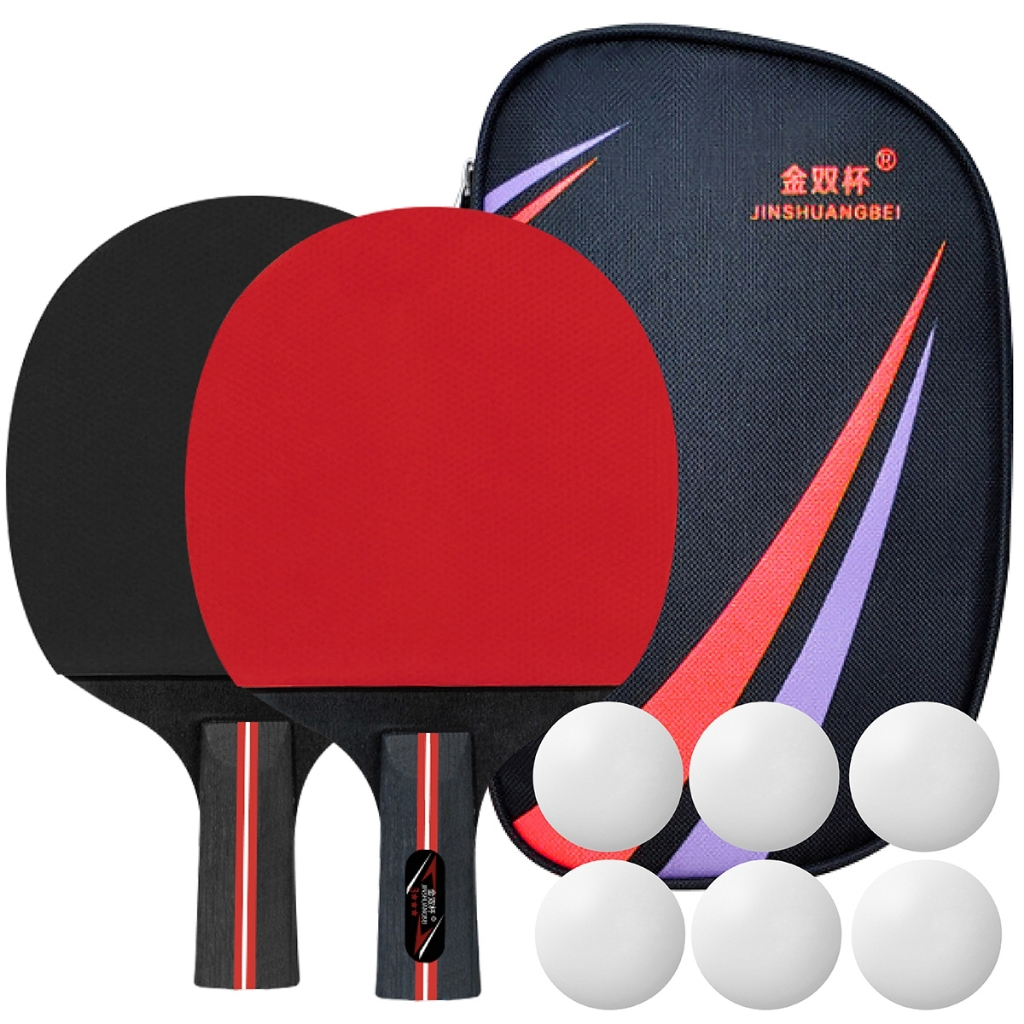Jual HTD Sport Bet Tennis Meja Raket Pingpong 1 Set Isi 2 Bonus 3 Bola ...