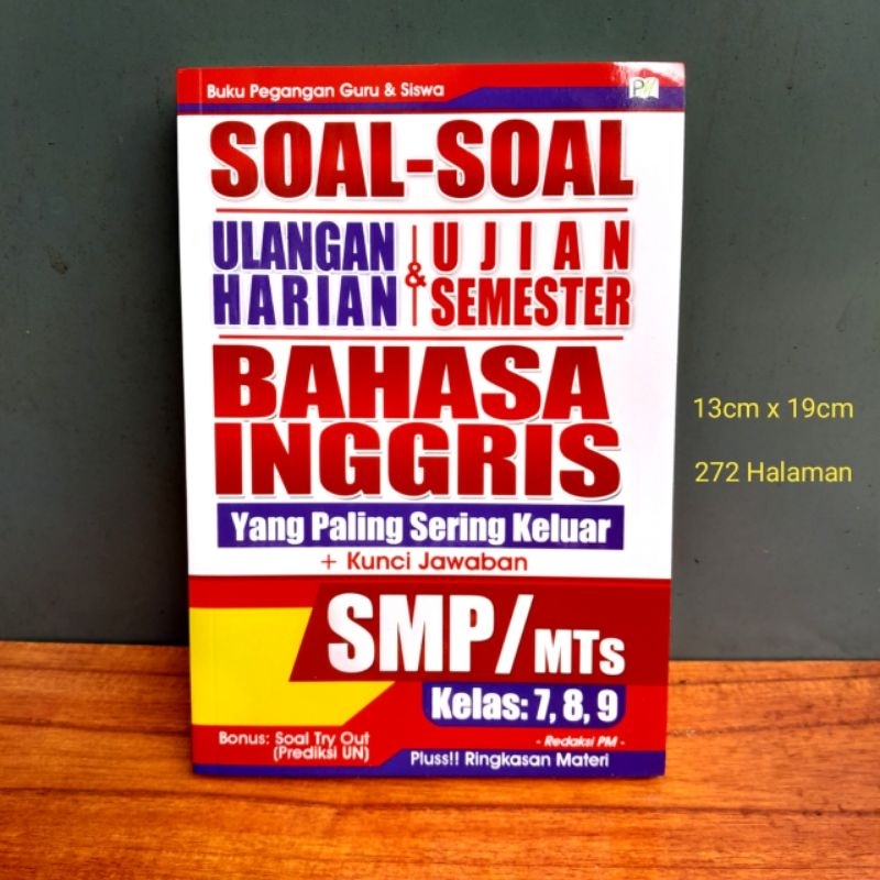 Jual Buku Soal Soal Ulangan Harian Dan Ujian Semester Bahasa Inggris