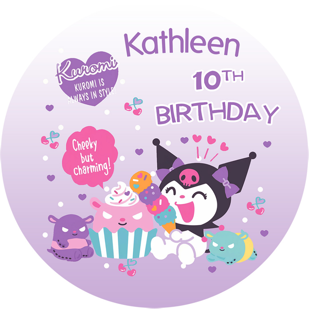 Jual Stiker Ulang Tahun Sticker Label Souvenir Tumpeng Mini Custom Nama