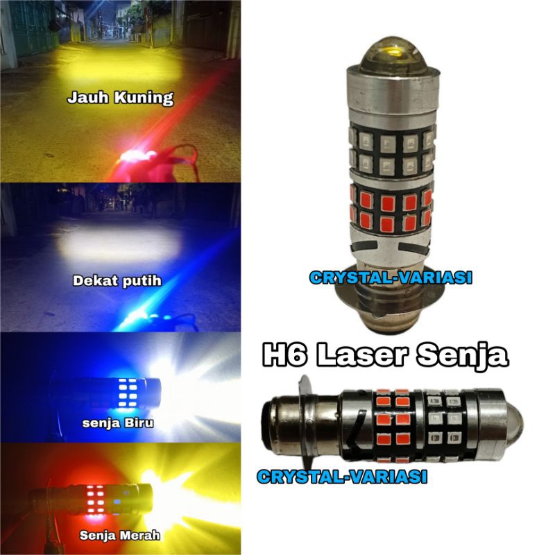 Jual Lampu Utama Motor Bebek Matic H Laser Senja Lampu Led H Laser