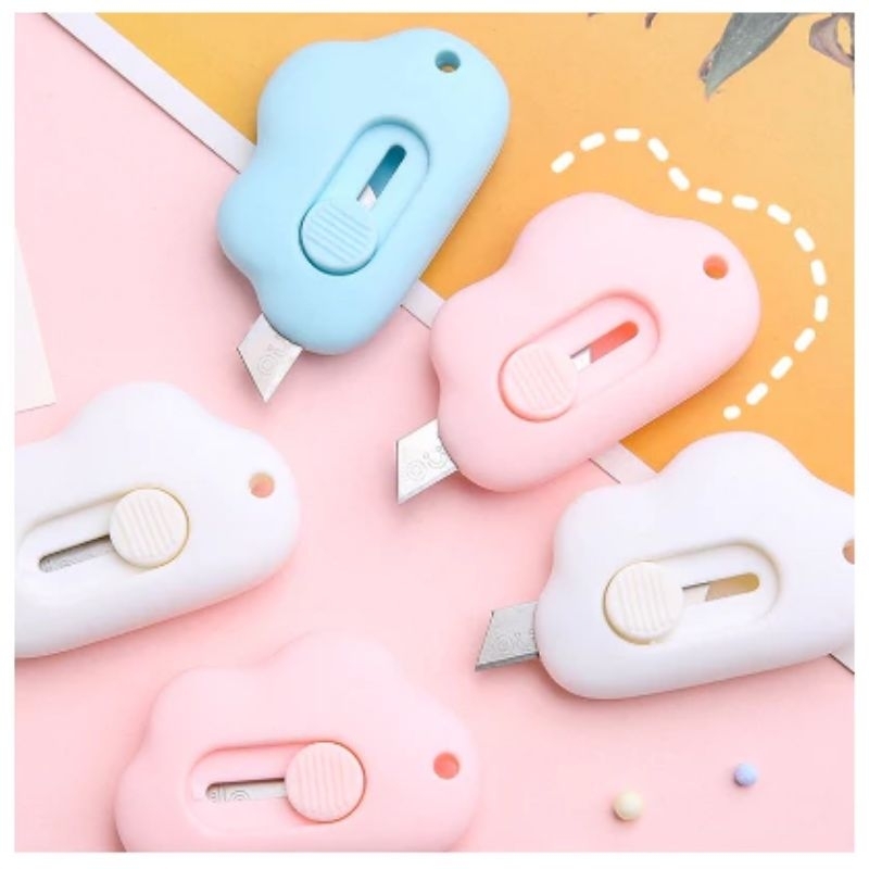 Jual CUTTER MINI | MINI CUTTER | PISAU PEMOTONG MINI PORTABLE WARNA ...