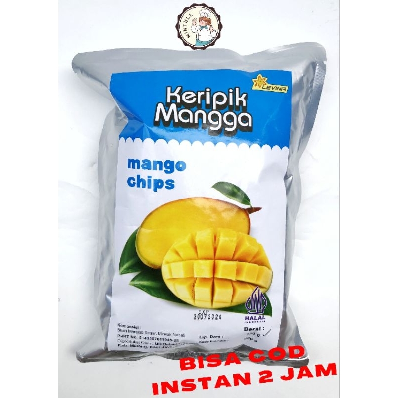 Jual Camilan Keripik Mangga Super Mango Chips Levina Snack Enak Murah Oleh Oleh Khas Batu Malang