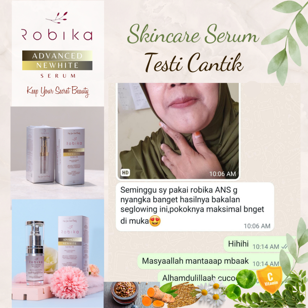 Jual Robika Advanced Newwhite Serum 20ml - Symwhite 377, Niacinamide ...