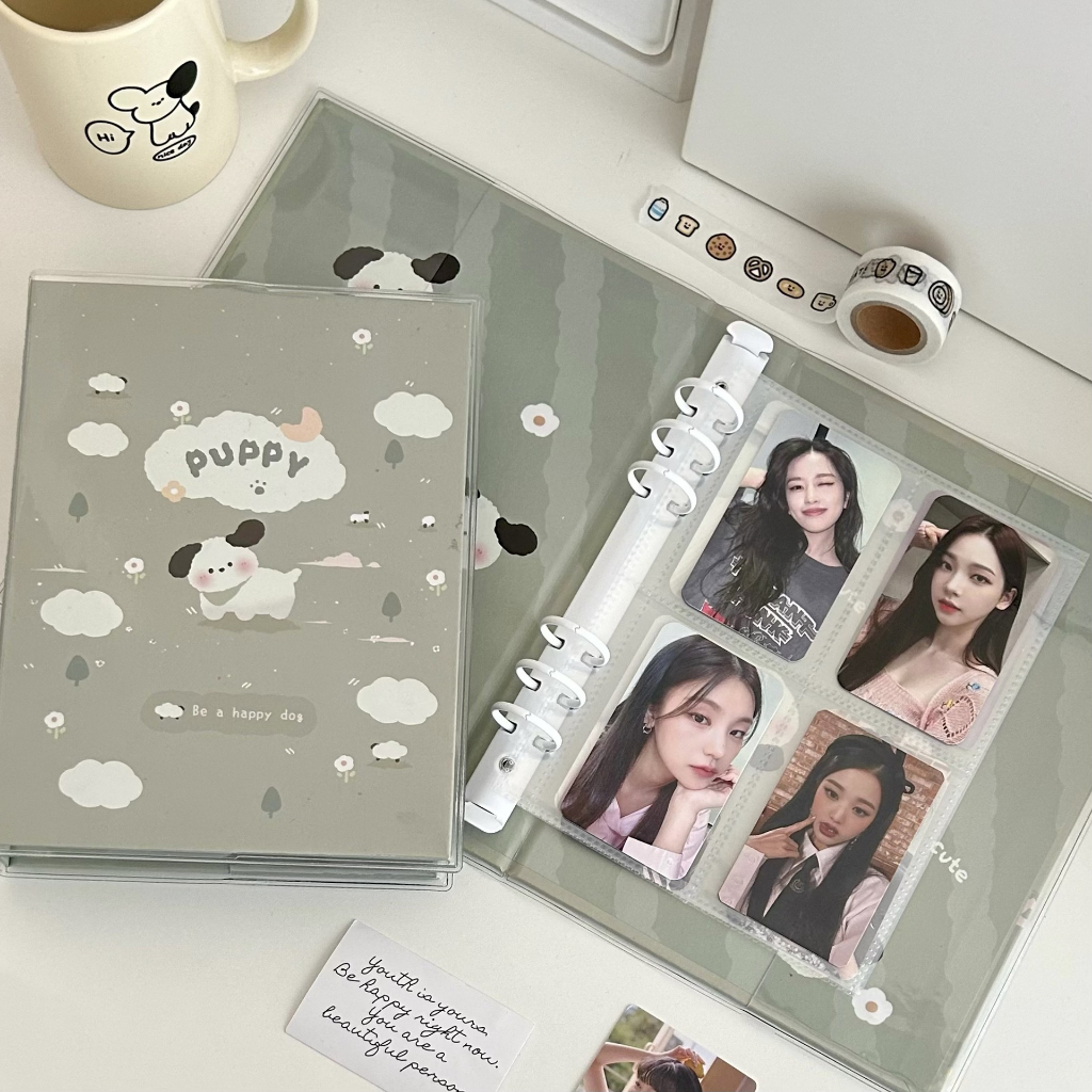 Jual Composition Book Hard Cover Buku Binder A5 6 Ring untuk Album
