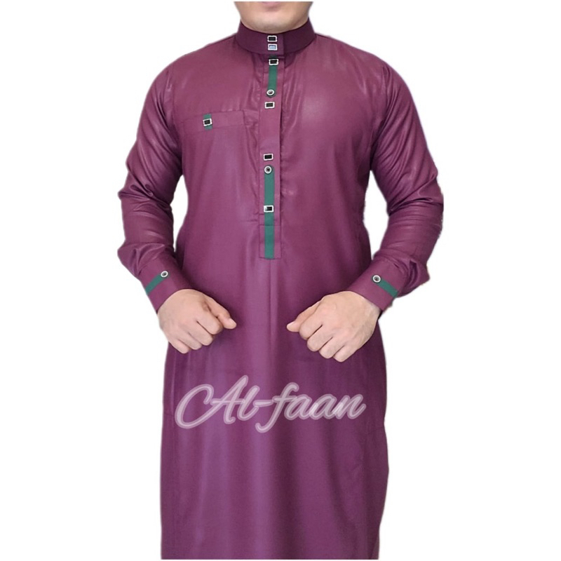 Jual Jubah slimfit pria Gamis pria alfaan jubah gamis muslim pria jubah