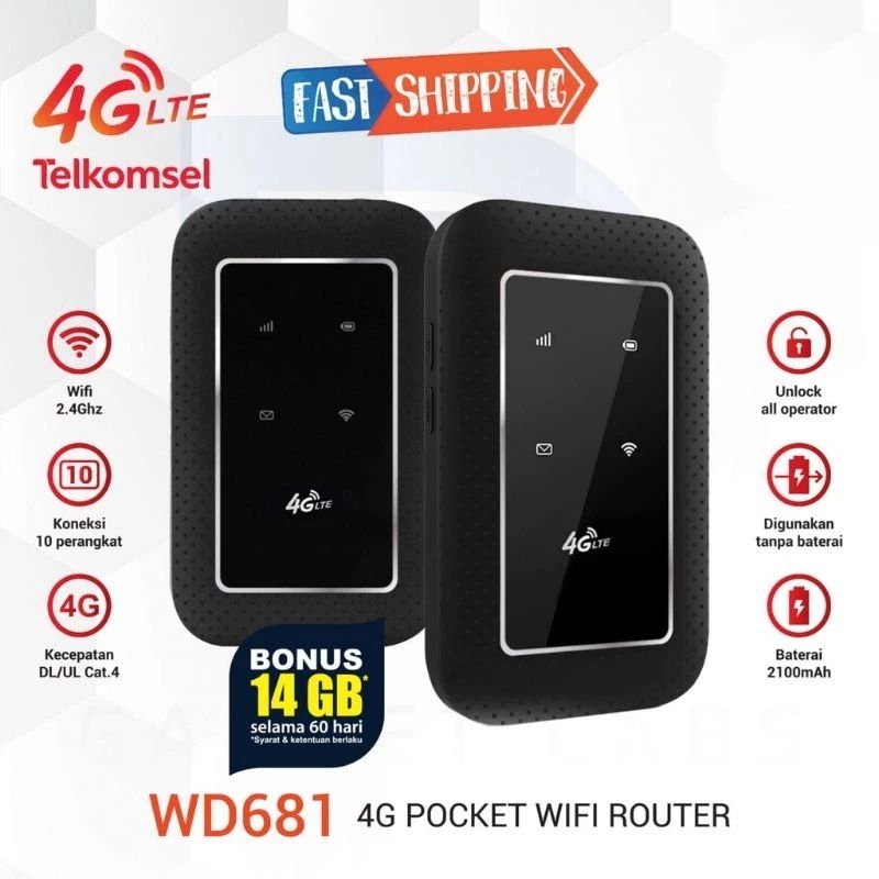 Jual Mifi Modem Huawei E E G Lte Unlock All Operator Shopee Indonesia