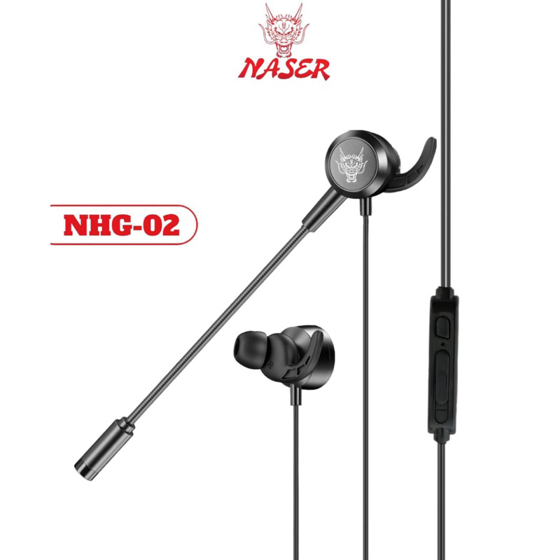 Jual NASER HANDSFREE GAMING NHG-02 / Headset Mobile Gaming / Ergonomic ...