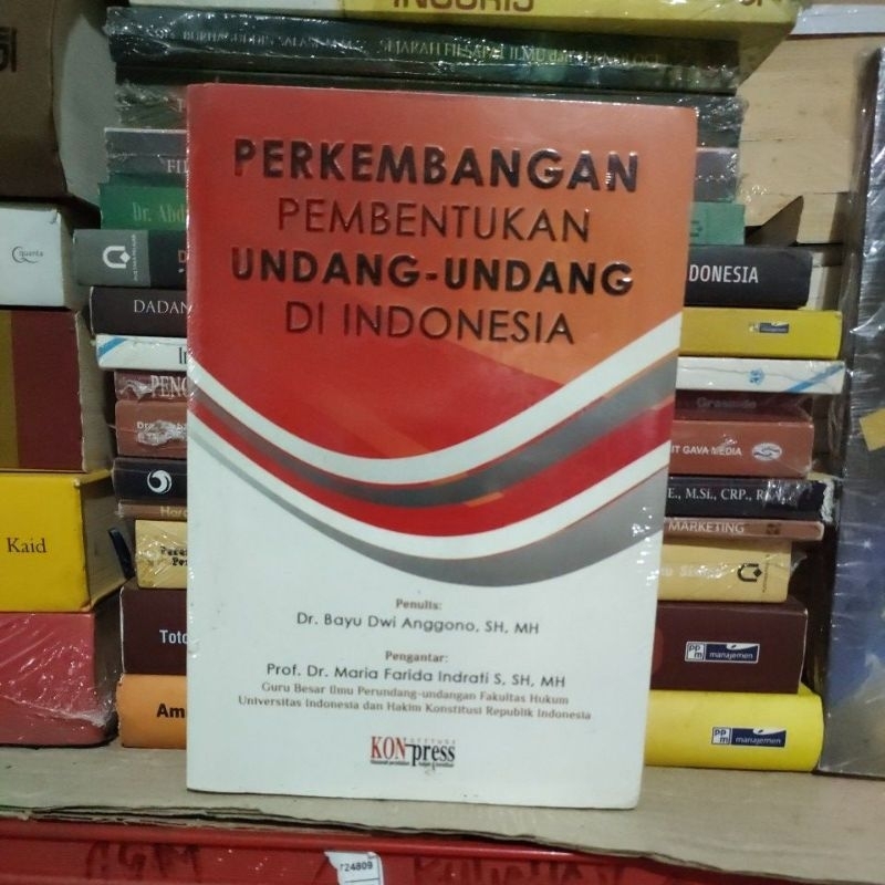 Jual BUKU PERKEMBANGAN PEMBENTUKAN UNDANG - UNDANG DI INDONESIA ...