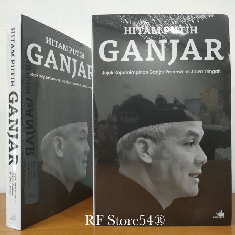 Jual Hitam Putih Ganjar - Jejak Kepemimpinan Ganjar Pranowo di Jawa