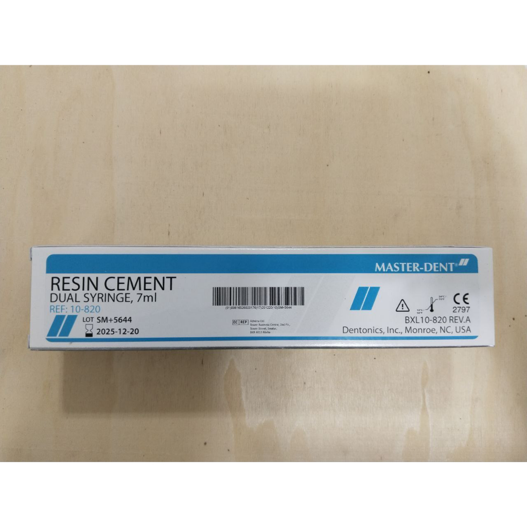 Jual Master Dent Dual Syringe Resin Cement 7ml | Shopee Indonesia