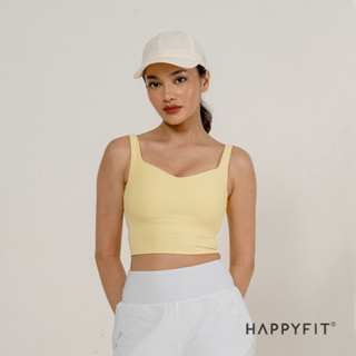 Jual HAPPYFIT Basic Two Ways Pleated Sports Bra - Bra Olahraga Wanita, Shopee Indonesia