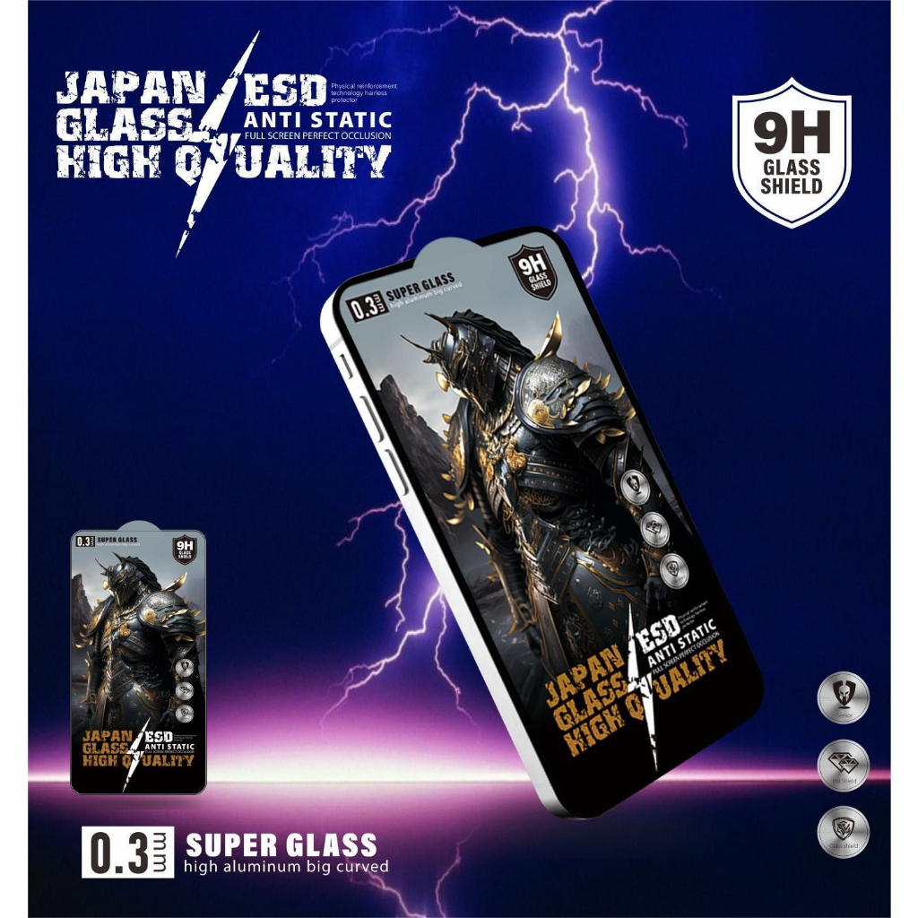 Jual Tempered Glass Tg Kaca Esd Anti Static Bening Full Screen Type