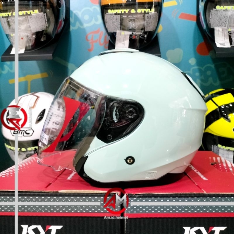 Jual HELM KYT KYOTO R SOLID SAGE GREEN KYT HELM KYOTO ORIGINAL Shopee