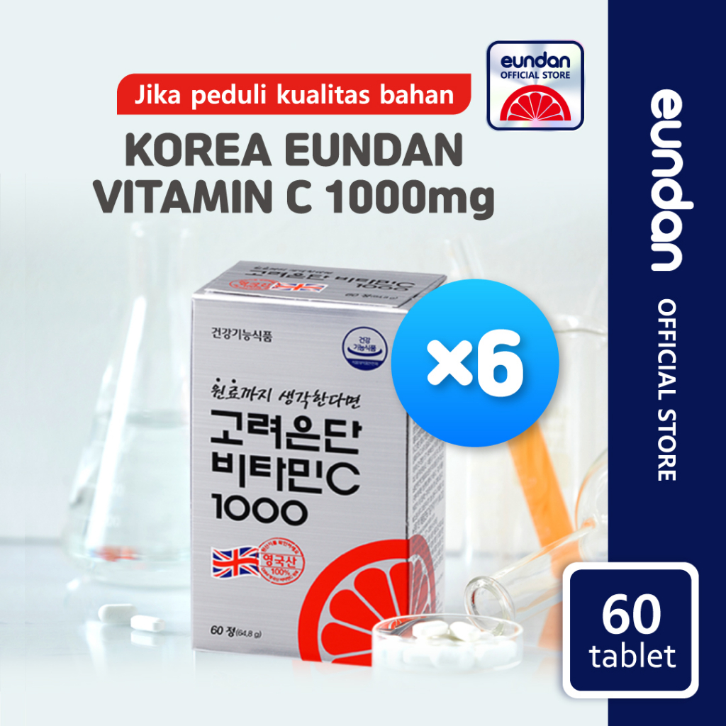 Jual Korea Eundan Vitamin C 1000 Bundle_E (60 Tablet x 6) Shopee