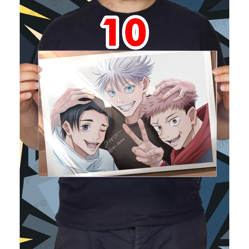 Jual POSTER A3 BIG SIZE/ ANIME /JUJUTSU KAISEN TERKECE COCOK UNTUK