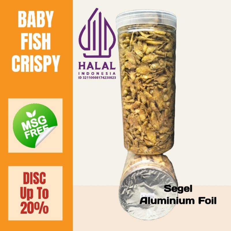 Jual Baby Fish | Baby Fish Crispy 500gr | Baby Fish Ikan Nila Crispy