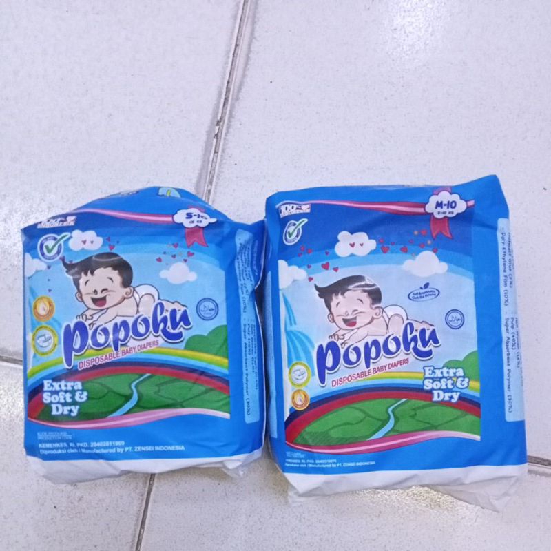 Jual POPOKU DIAPERS S10 DAN M10 | Shopee Indonesia