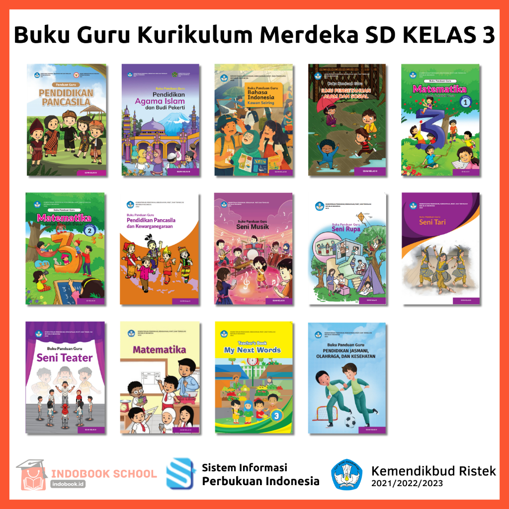 Jual BUKU GURU KURIKULUM MERDEKA SD KELAS 3 KEMENDIKBUD | Shopee Indonesia