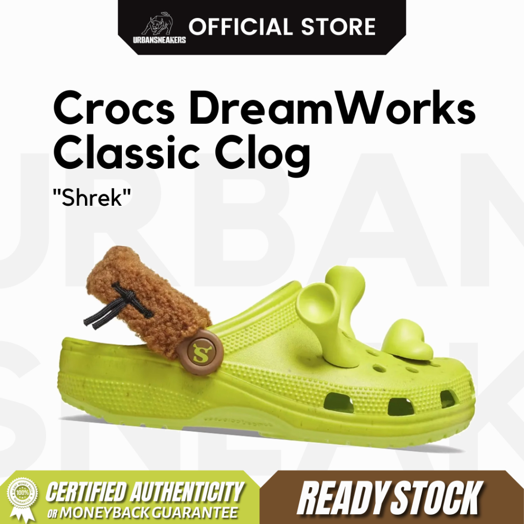 Jual Crocs Classic Clog x DreamWorks Shrek | 209373 3TX | Shopee Indonesia